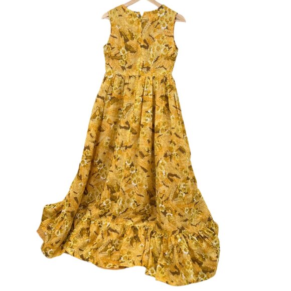 Vintage Handmade Floral  Maxi Dress - Picture 3 of 7